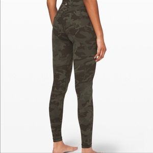 Lululemon camo align leggings